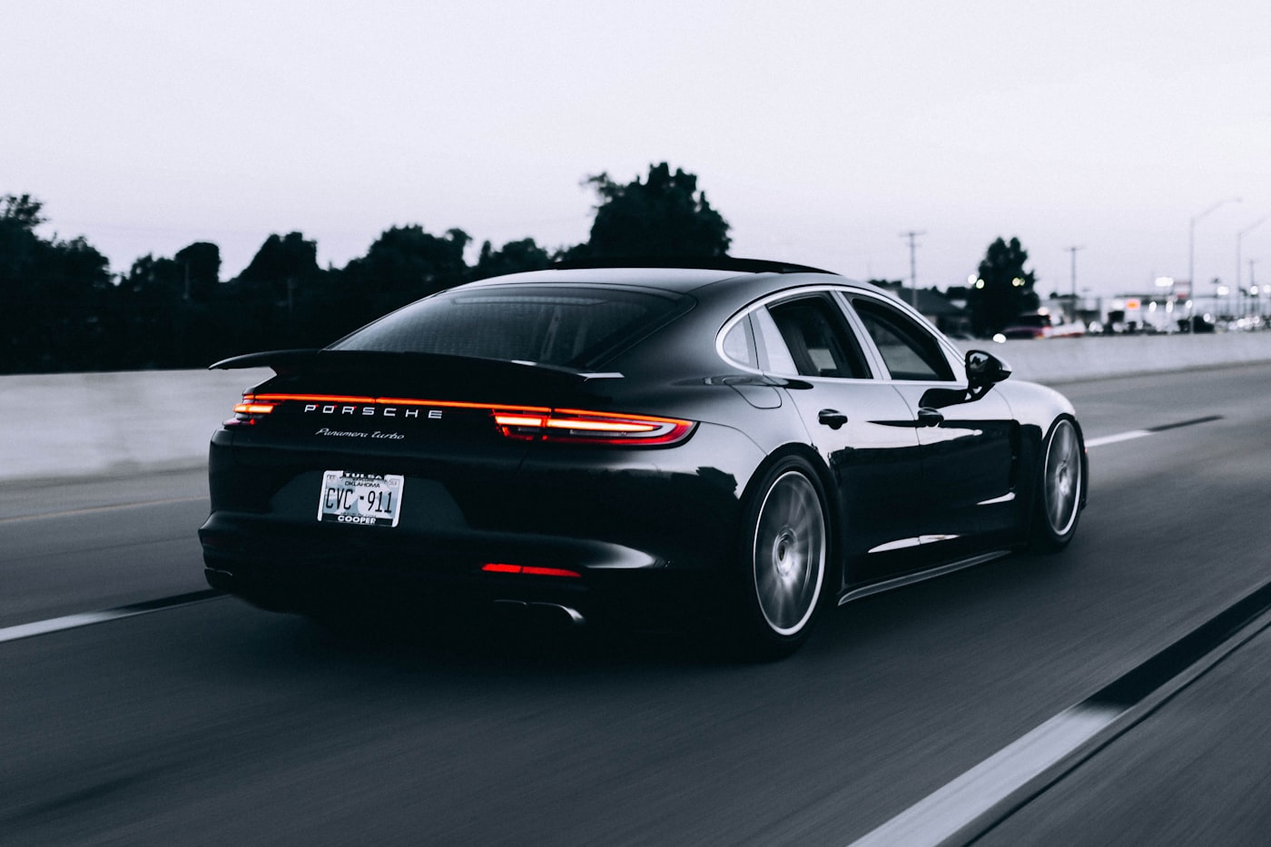 Detailed black car